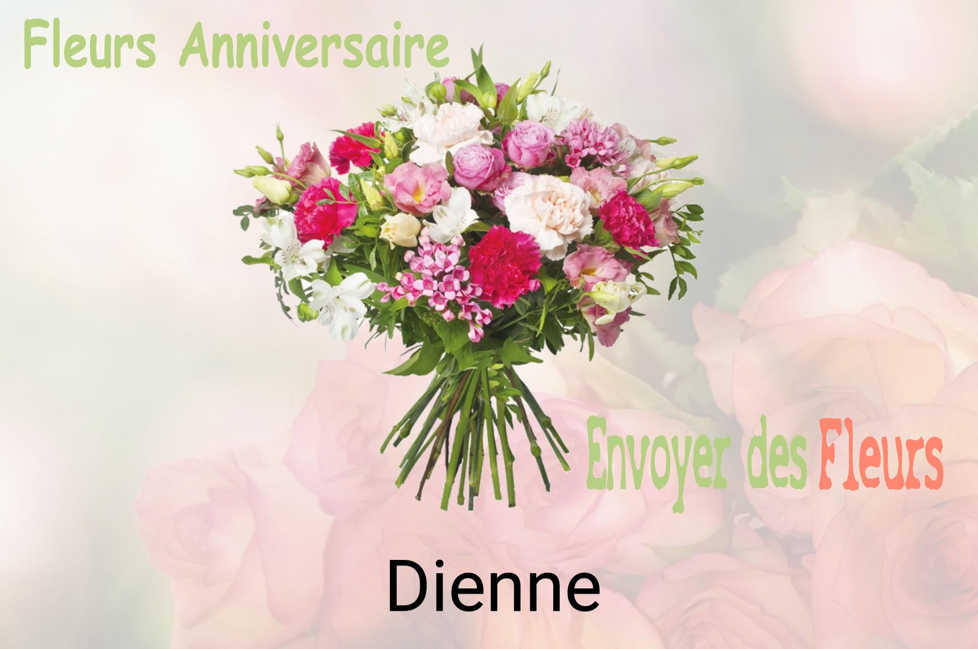 Bouquet de fleurs d’anniversaire livré à Dienne